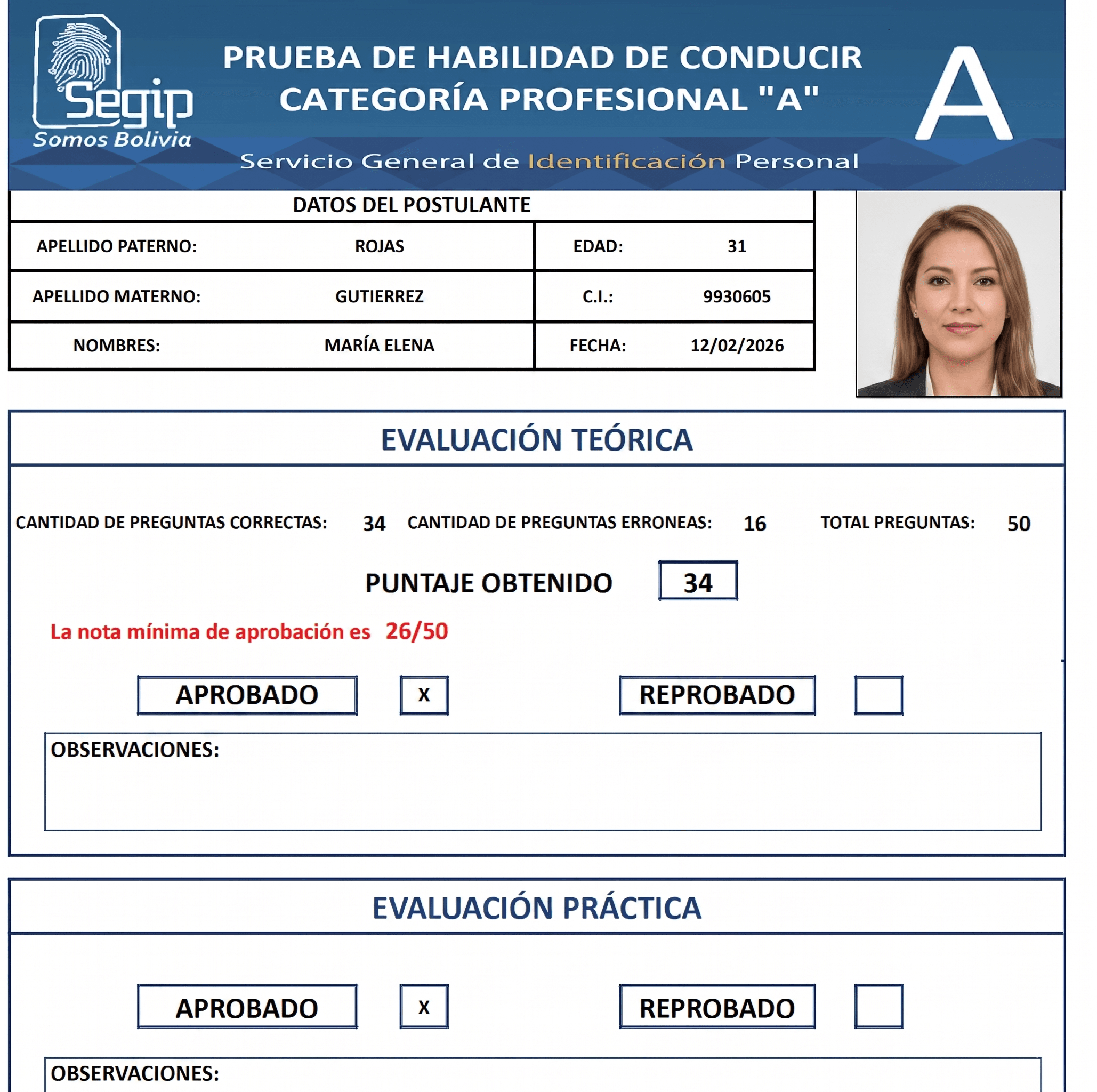 Certificado Oficial PDF
